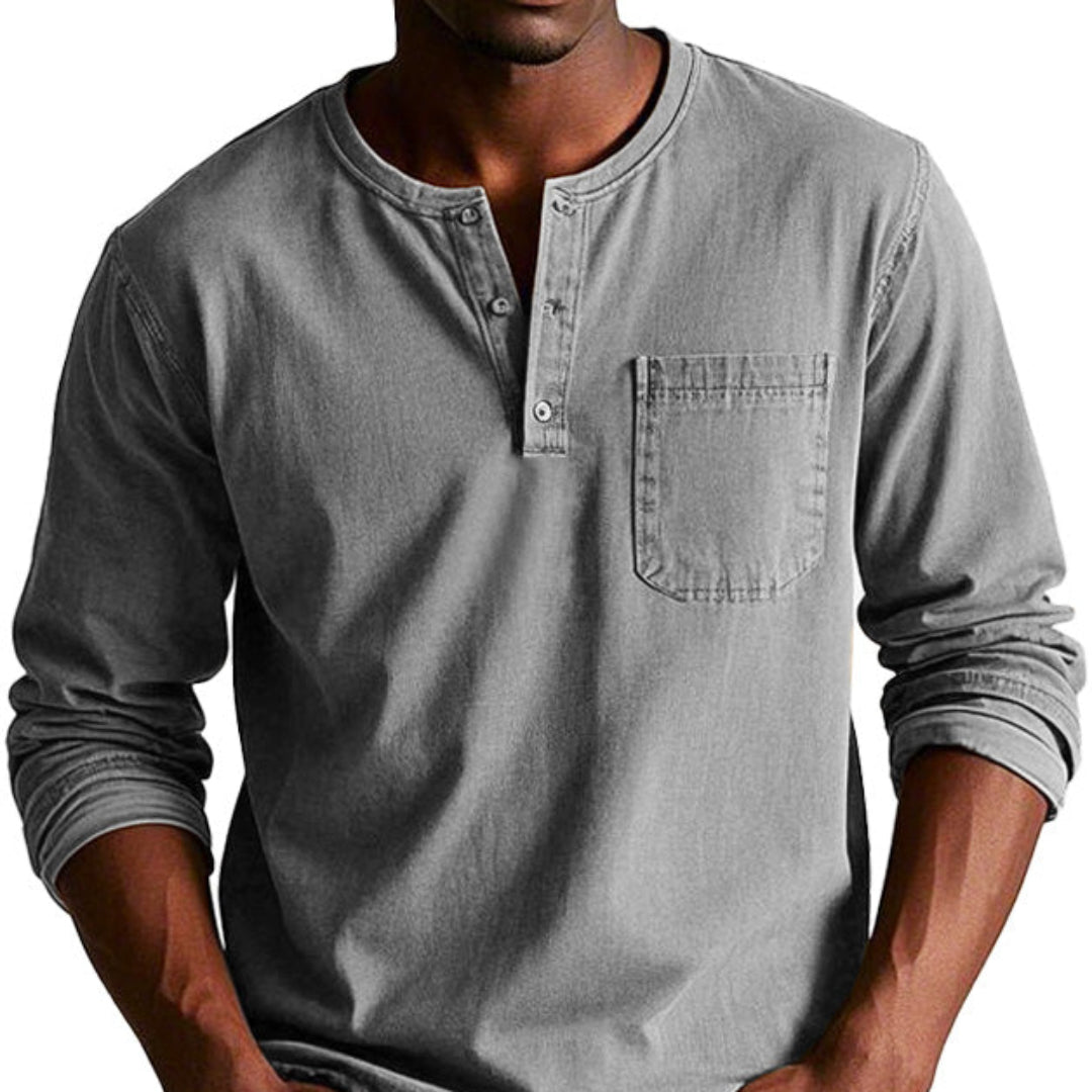 PAOLO – T-Shirt Uomo Manica Lunga