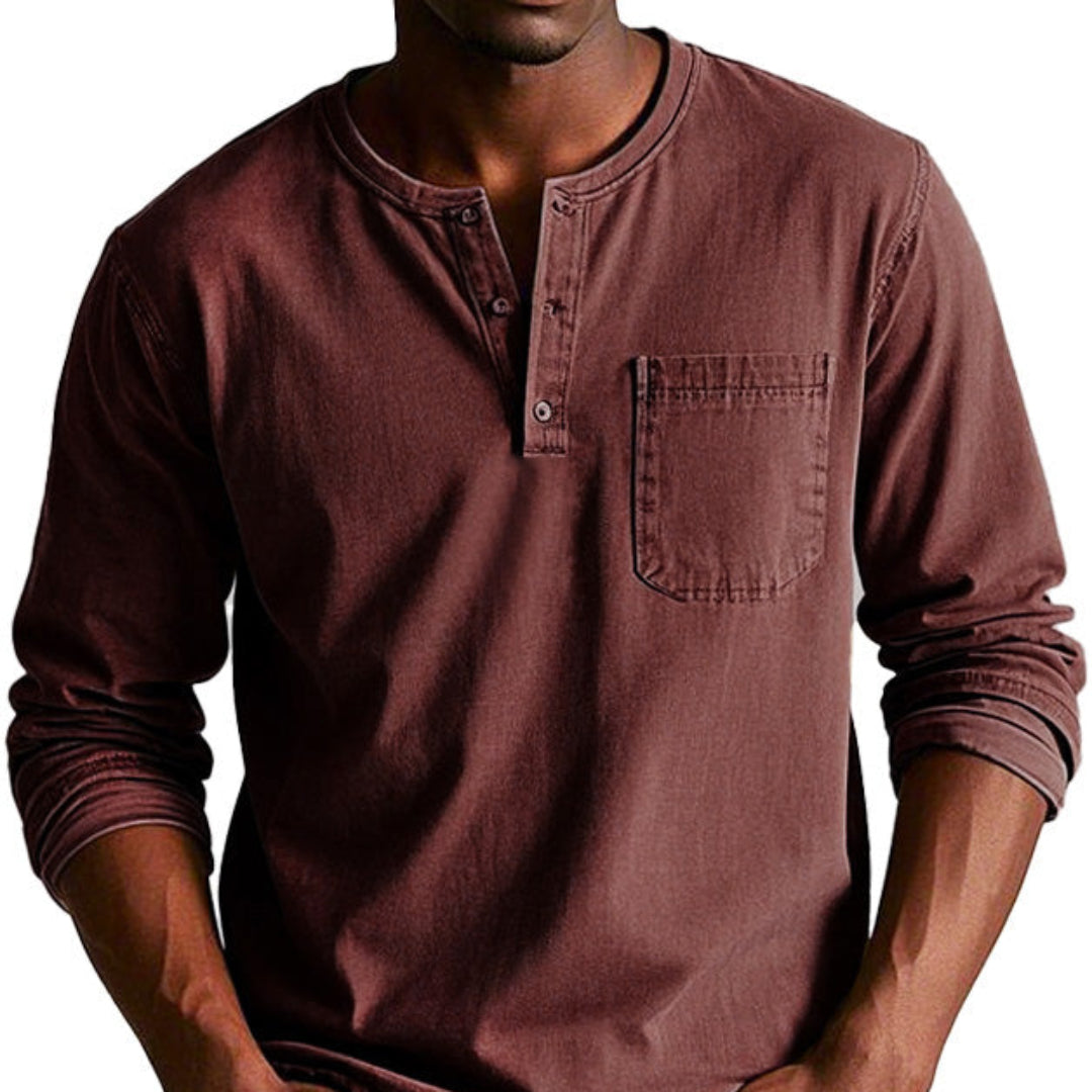 PAOLO – T-Shirt Uomo Manica Lunga