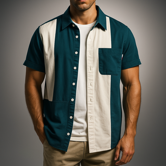 OSVALDO – Camicia Uomo Manica Corta