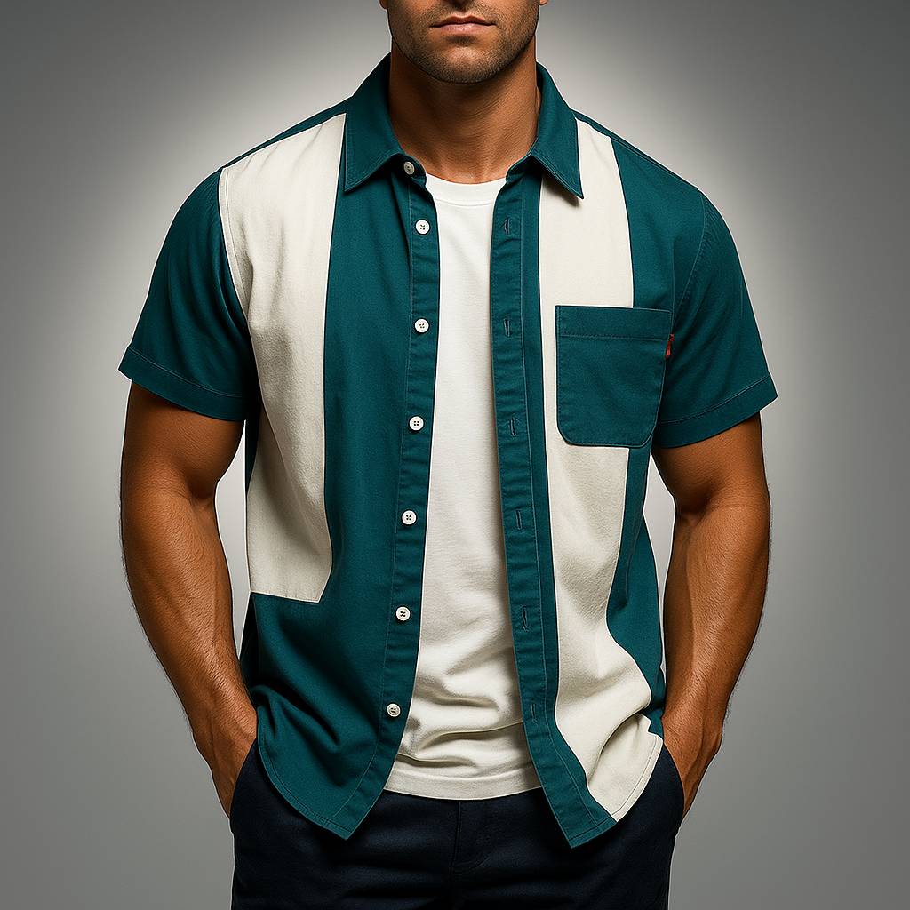 OSVALDO – Camicia Uomo Manica Corta