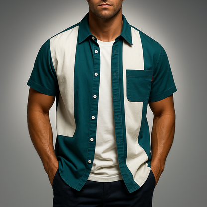 OSVALDO – Camicia Uomo Manica Corta