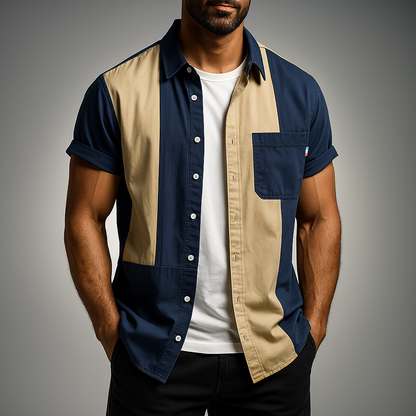 OSVALDO – Camicia Uomo Manica Corta
