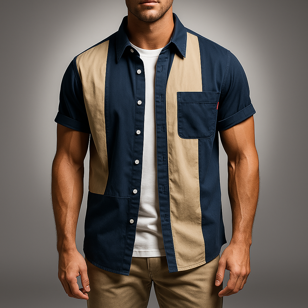 OSVALDO – Camicia Uomo Manica Corta