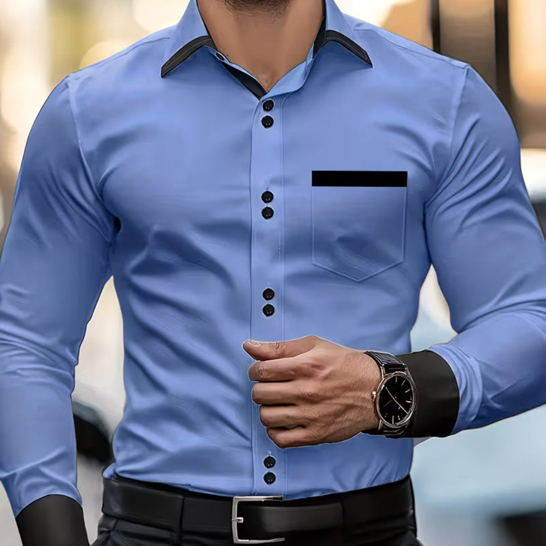 ETTORE – Camicia Uomo Slim Fit