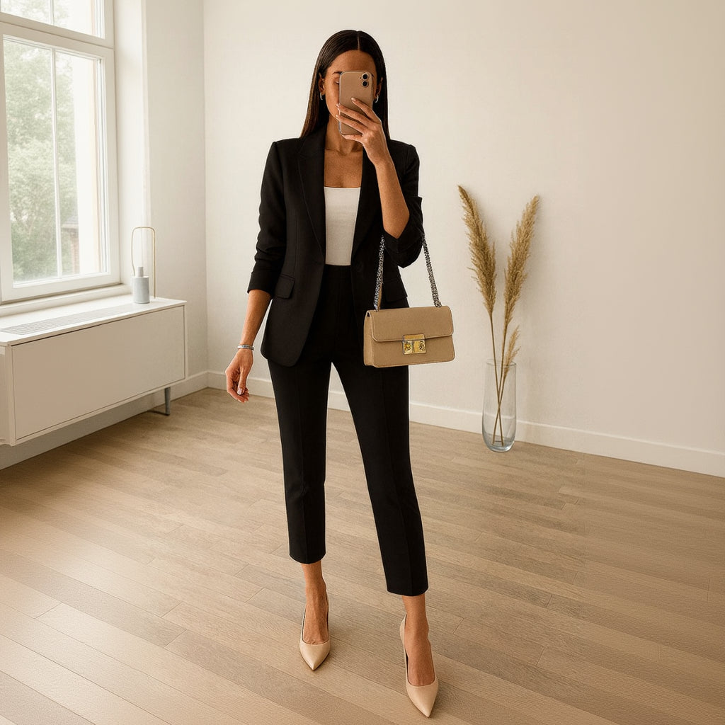 VALERIA – Completo Donna Blazer e Pantalone Sartoriale