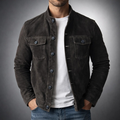 CARLO – Giacca Uomo in Camoscio