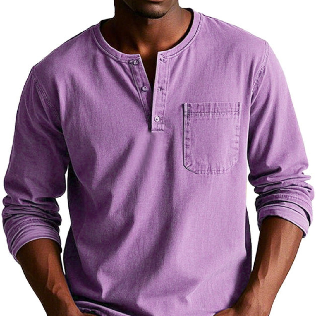 PAOLO – T-Shirt Uomo Manica Lunga
