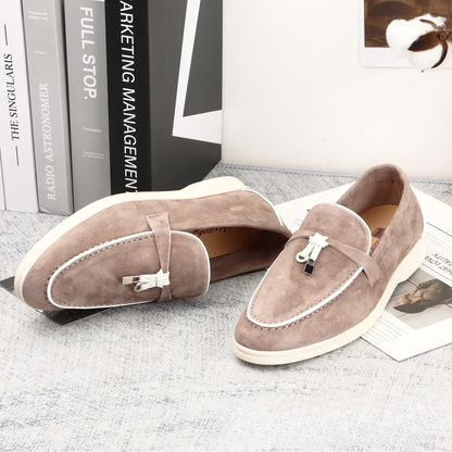 NINA – Mocassino Donna in Camoscio