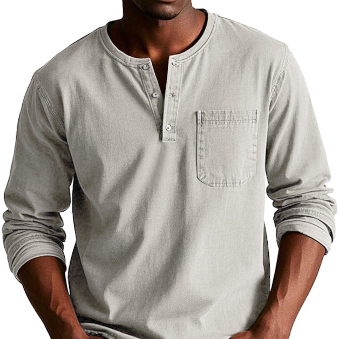 PAOLO – T-Shirt Uomo Manica Lunga