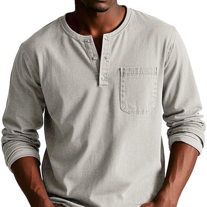 PAOLO – T-Shirt Uomo Manica Lunga