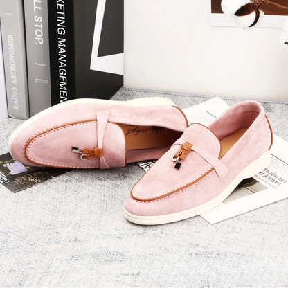 NINA – Mocassino Donna in Camoscio