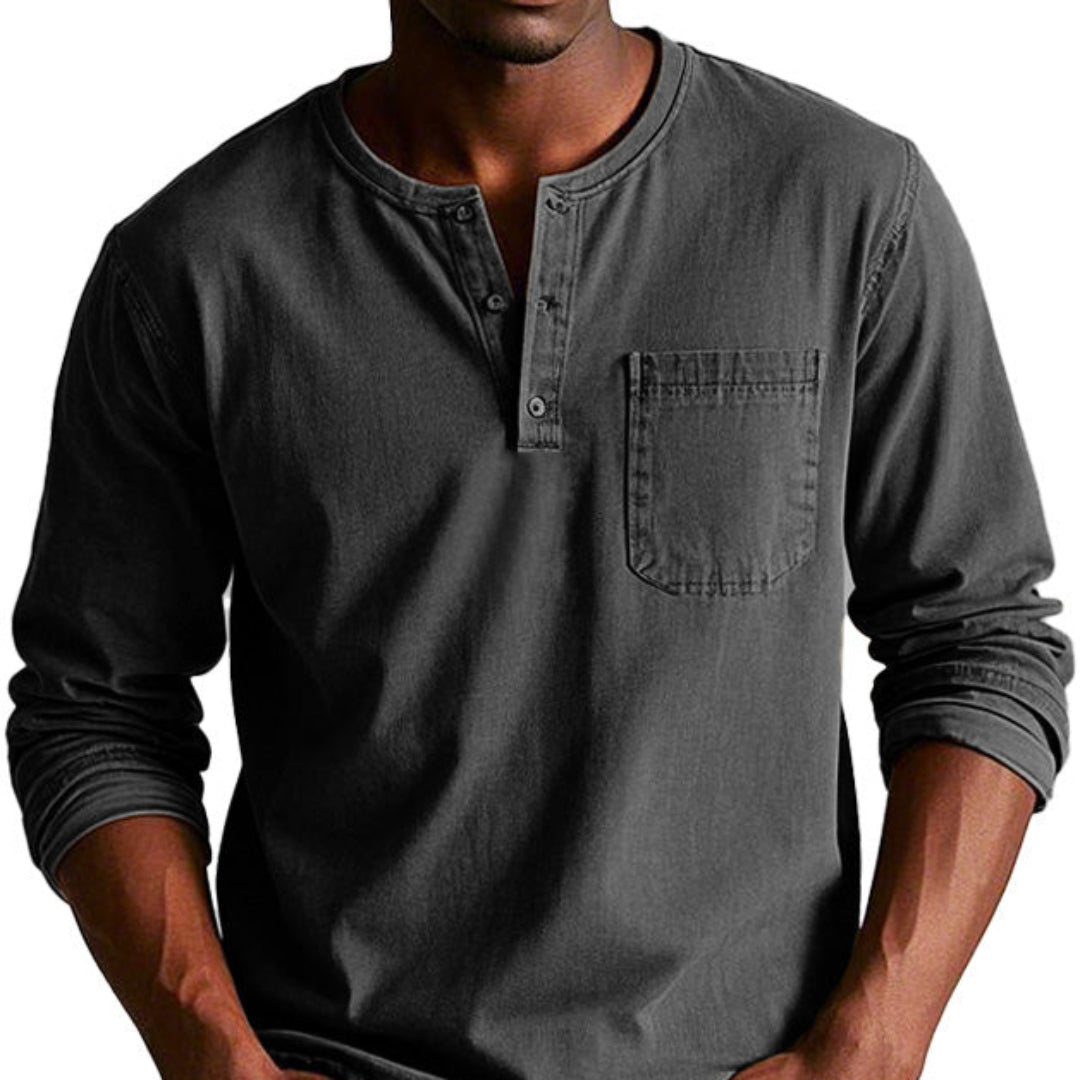 PAOLO – T-Shirt Uomo Manica Lunga