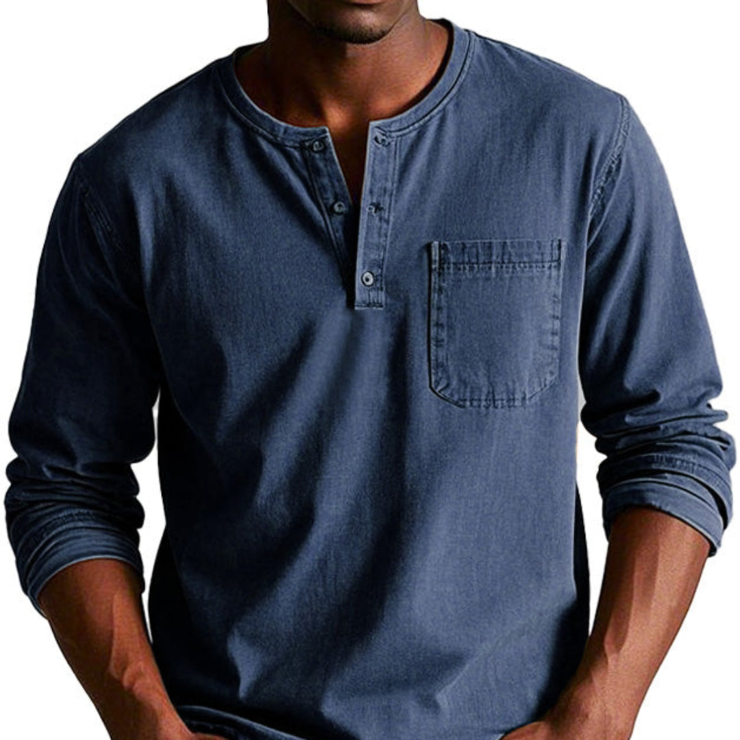 PAOLO – T-Shirt Uomo Manica Lunga