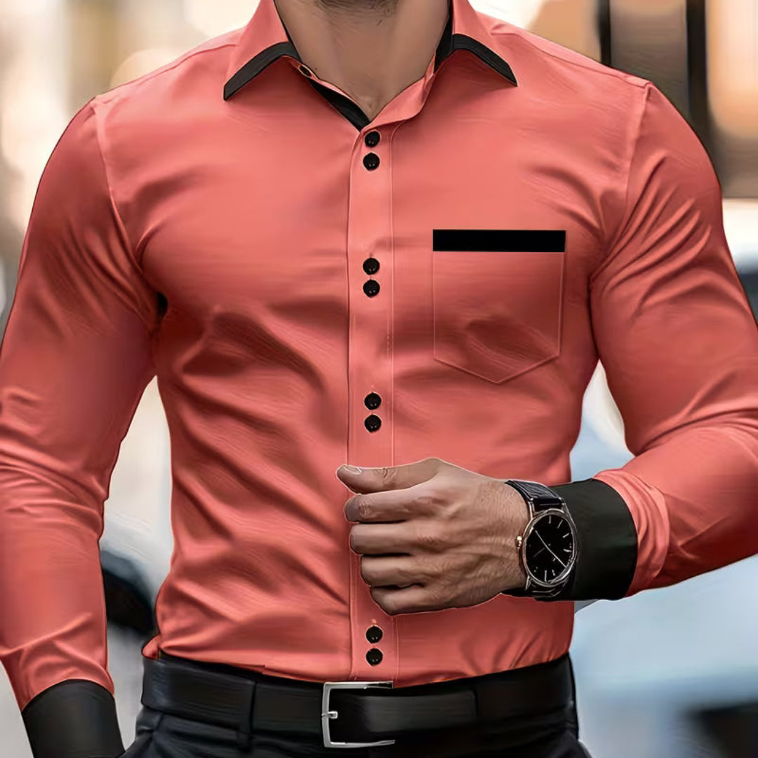 ETTORE – Camicia Uomo Slim Fit