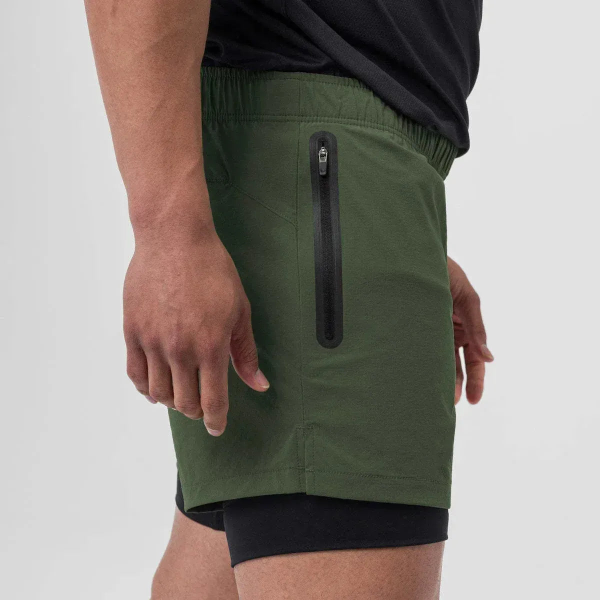 VITO – Shorts Uomo Sportivi 2 in 1