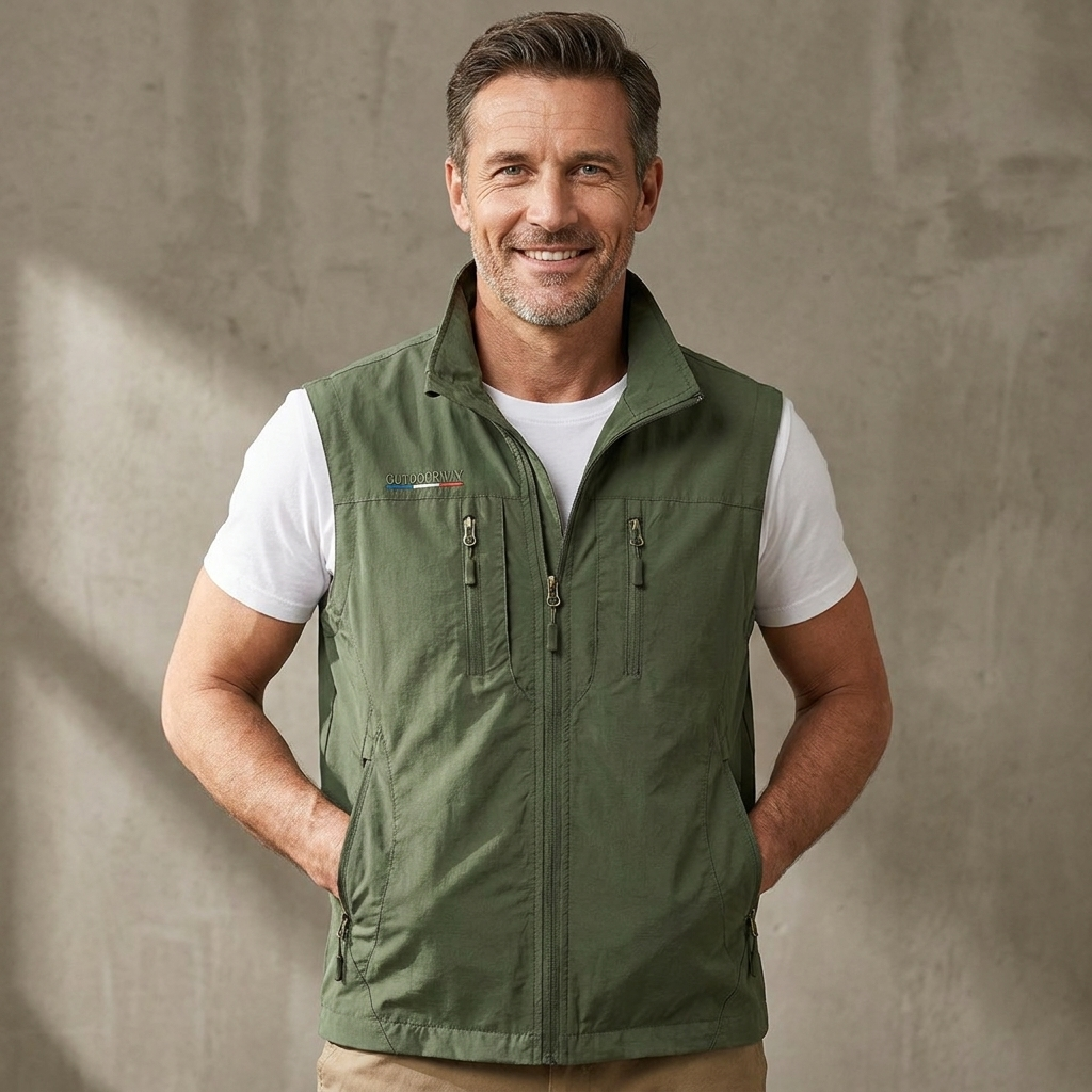 ALPINO – Gilet Uomo Multitasche Outdoor