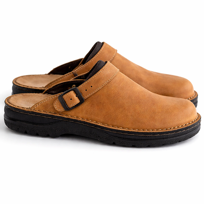 GIANLUCA – Sabot Uomo in Pelle con Fibbia