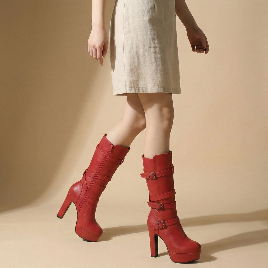 VALENTINA – Stivali Donna con Fibbia
