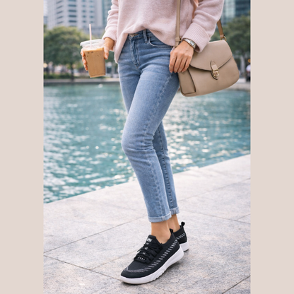 MILA – Mocassino Donna Traspirante in Mesh