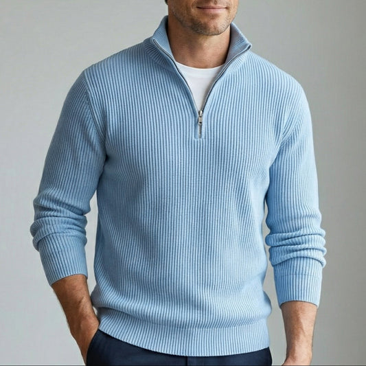 ALESSIO – Maglione Uomo con Zip