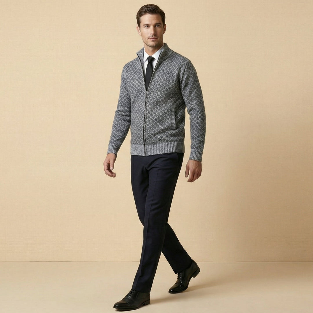 VERONA – Maglione Uomo con Zip