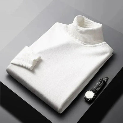 LORENZO – Maglione Uomo a Collo Alto