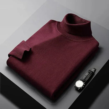 LORENZO – Maglione Uomo a Collo Alto