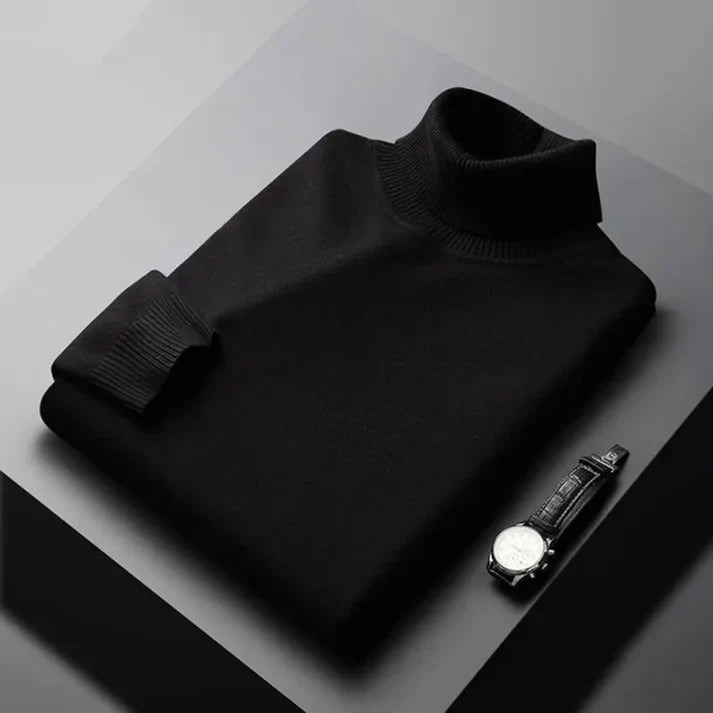 LORENZO – Maglione Uomo a Collo Alto