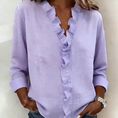 RIMINI – Blusa Donna con Ruches Frontali