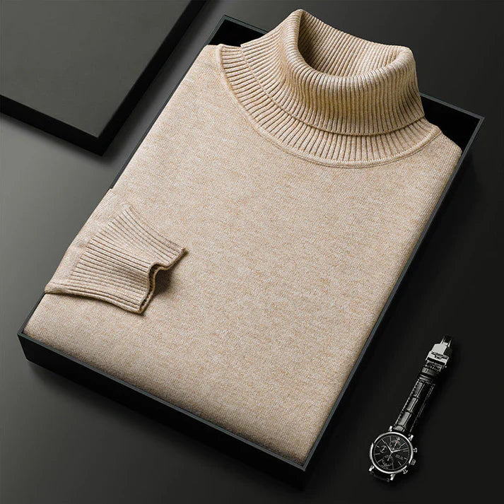 LORENZO – Maglione Uomo a Collo Alto
