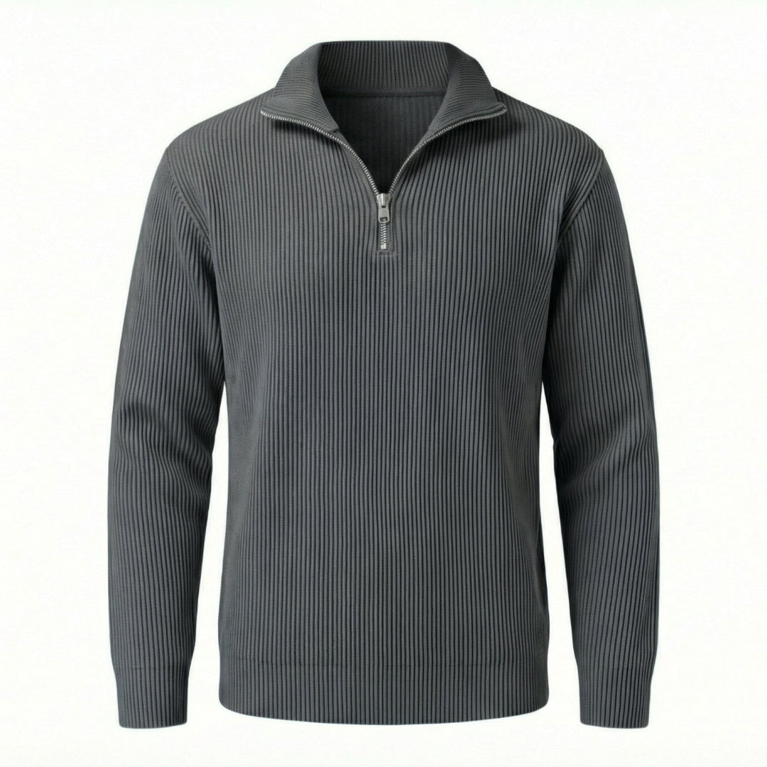 ALESSIO – Maglione Uomo con Zip