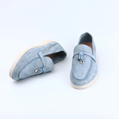 NINA – Mocassino Donna in Camoscio