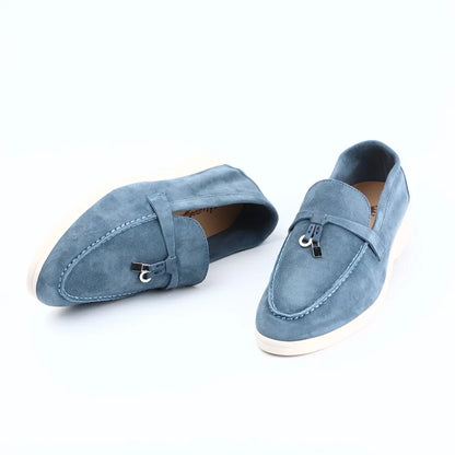 NINA – Mocassino Donna in Camoscio