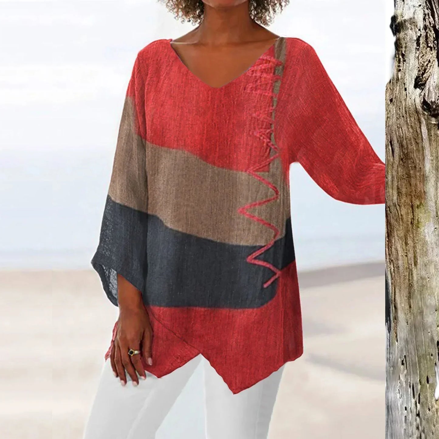 PAOLA – Blusa Donna Oversize
