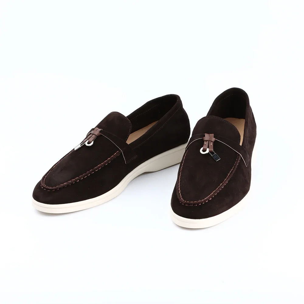 NINA – Mocassino Donna in Camoscio