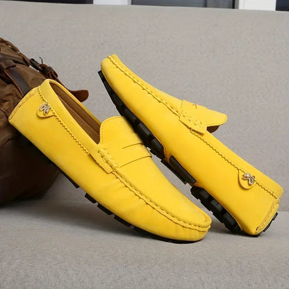 PIERLUIGI – Mocassino Uomo in Camoscio