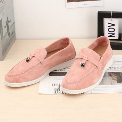NINA – Mocassino Donna in Camoscio