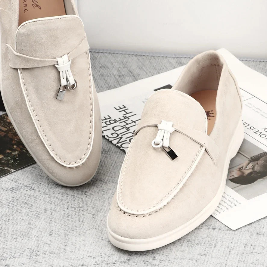 NINA – Mocassino Donna in Camoscio