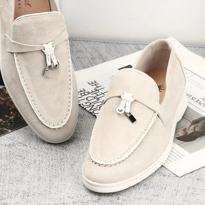 NINA – Mocassino Donna in Camoscio