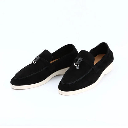 NINA – Mocassino Donna in Camoscio
