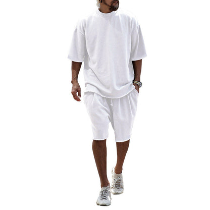 ITALO – Completo Uomo T-Shirt e Shorts in Cotone