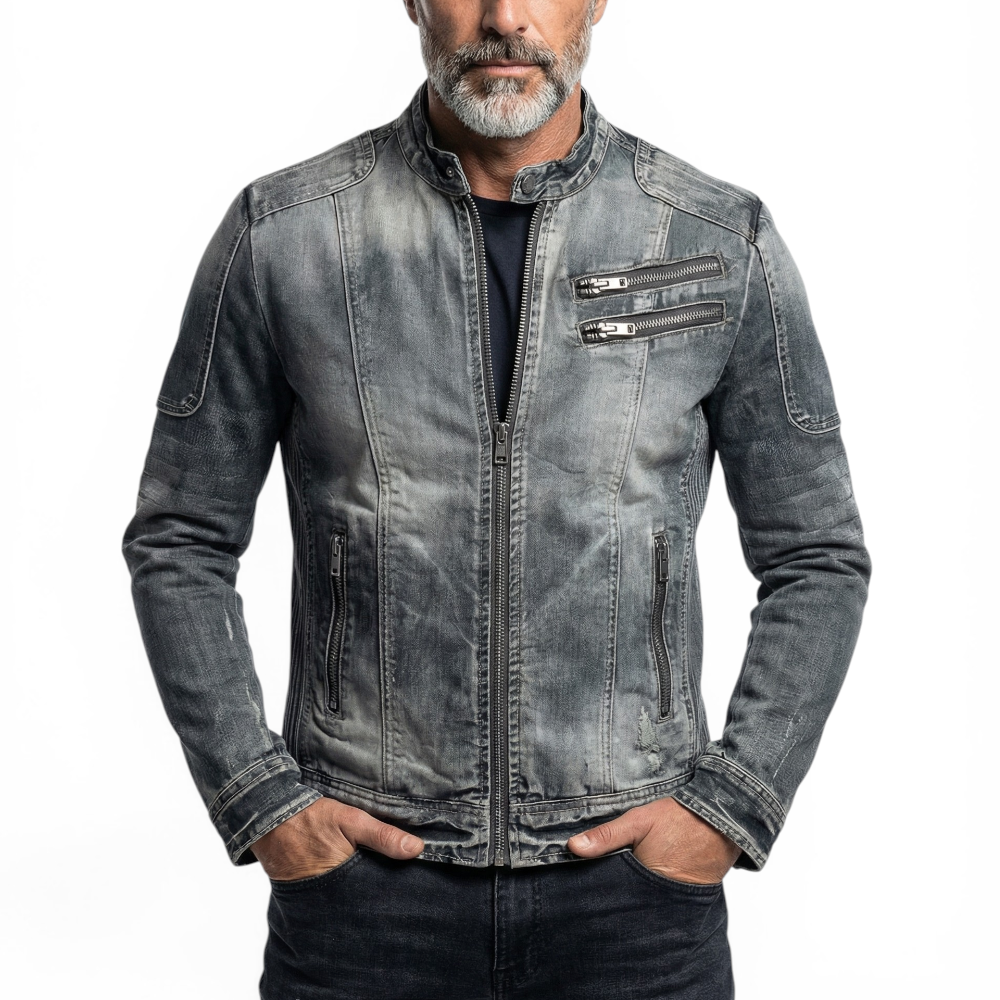 ENZO – Giacca Uomo in Jeans