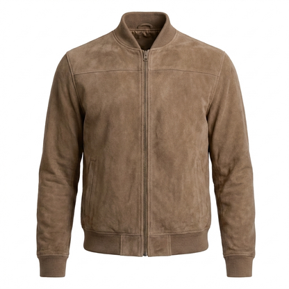 ROBERTO – Bomber Uomo in Ecocamoscio