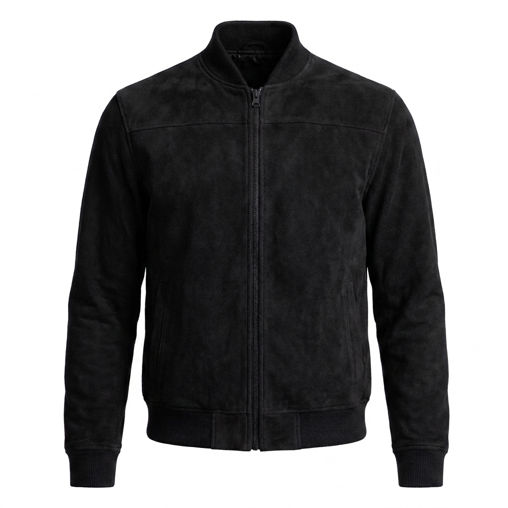 ROBERTO – Bomber Uomo in Ecocamoscio