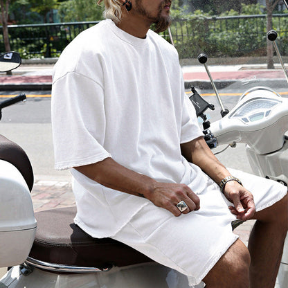 ITALO – Completo Uomo T-Shirt e Shorts in Cotone