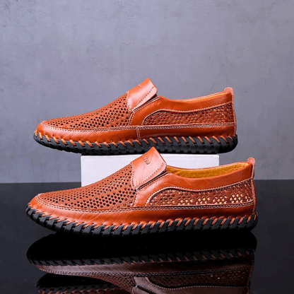 BALDO – Mocassino Uomo in Mesh e Pelle
