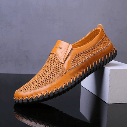 BALDO – Mocassino Uomo in Mesh e Pelle
